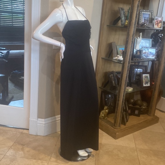 Vintage Arianna by Rachel Kaye Black Slip Dress - Picture 2 of 7